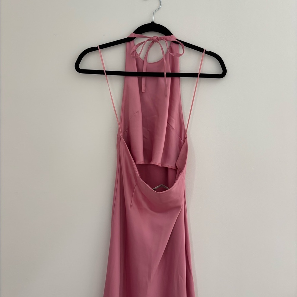 Deluc Pink Halter Dress - Size XS - Picture 5 of 5